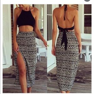 Top and skirt set size small