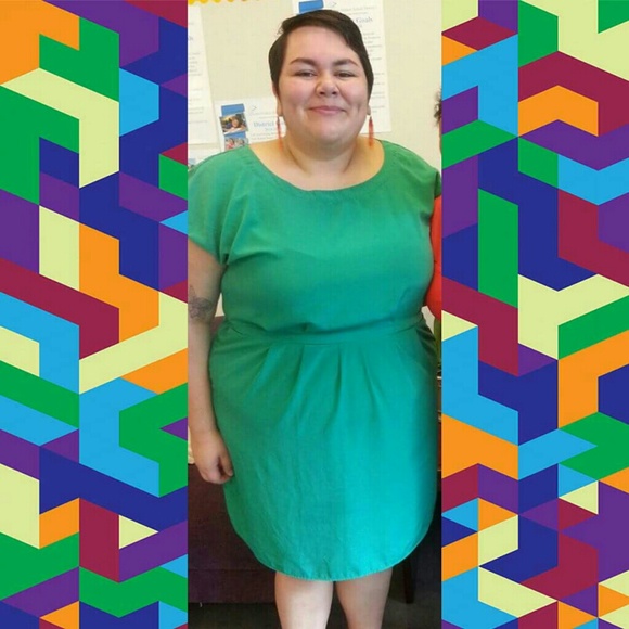 Old Navy Green Dress