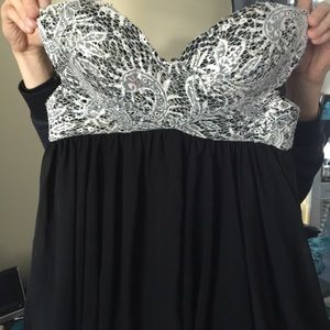 Homing coming dress and shoes