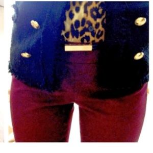 Burgundy pants CYNTHIA ROWLEY