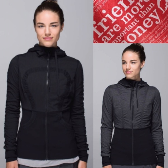 Lululemon Black Dance Studio Jacket sz 6/small