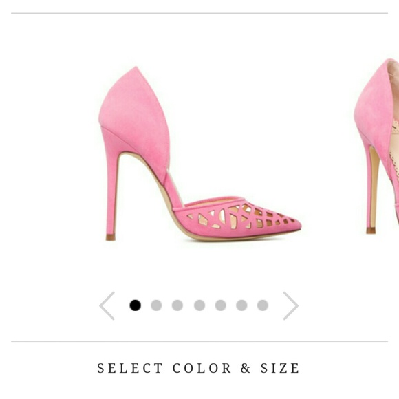 Pink heels