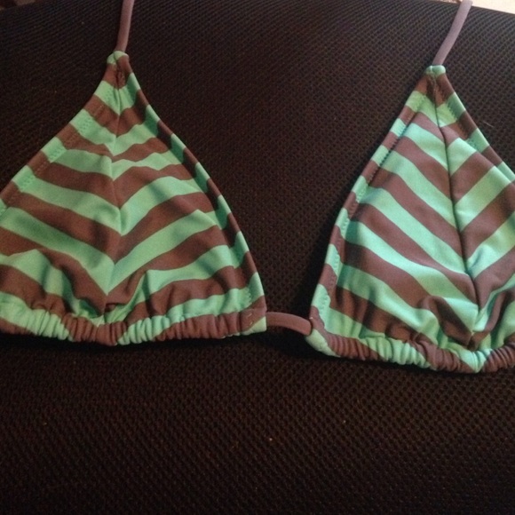 Cute triangle bikini top