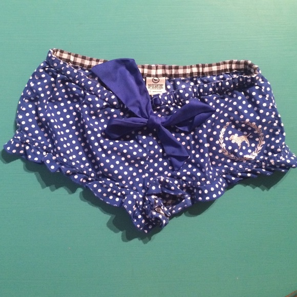 PINK Victoria's Secret Pants - Victoria's Secret PINK Polka Dot Shorts