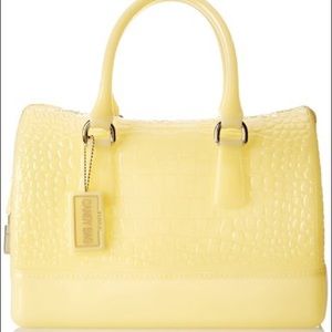 Furla Candy Jelly Bag (Baby Light Yellow) New