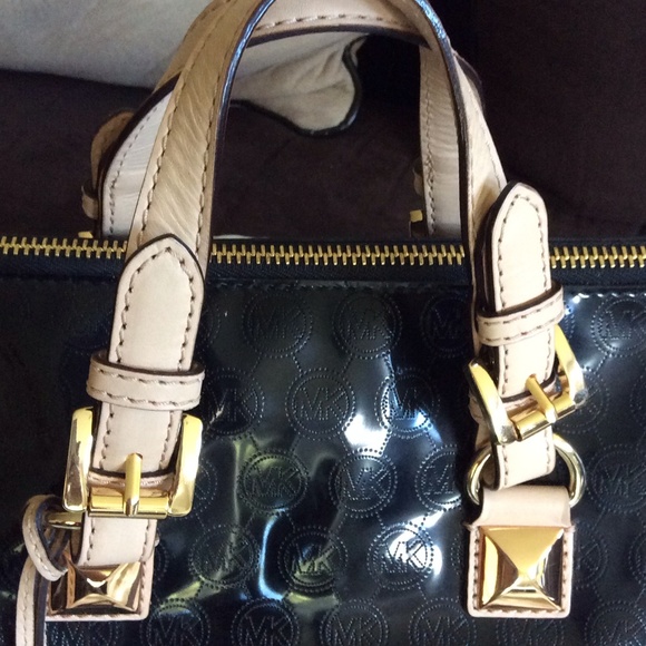 Michael kors Black médium satchel - Picture 2 of 4