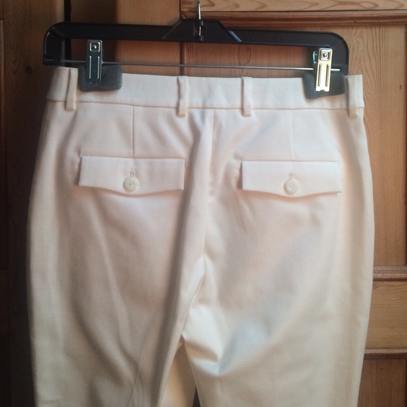 Rachel Zoe cream suiting trousers, size 2