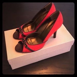 J.Crew Erin Suede Peep-toe Heels