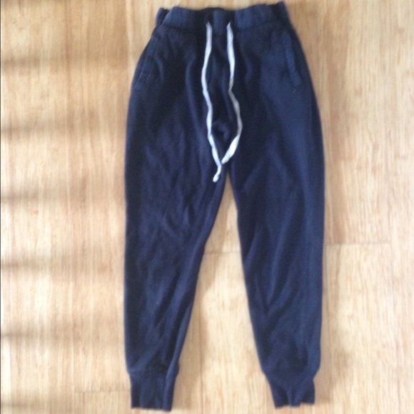Black sweatpants