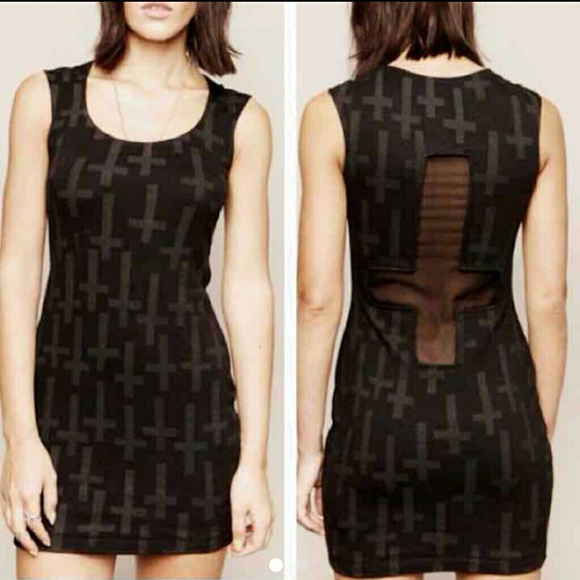Drop dead inverted cross dress