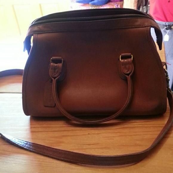 Vintage coach leather purse