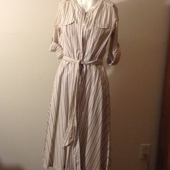 J. Crew shirt dress stunning!