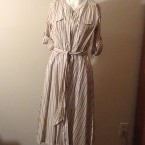 J. Crew shirt dress stunning!