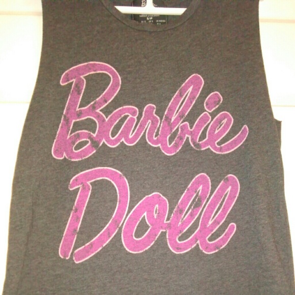 Barbie doll muscle tank