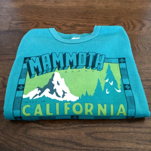 Vintage Tops - Mammoth Vtg 80s Sweatshirt