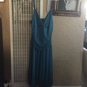 Teal Dress