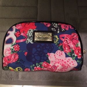 Betsy Johnson makeup bag