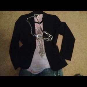 Antonio Melani Black on Black Jacket