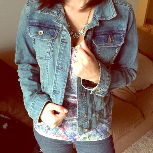 merona jean jacket