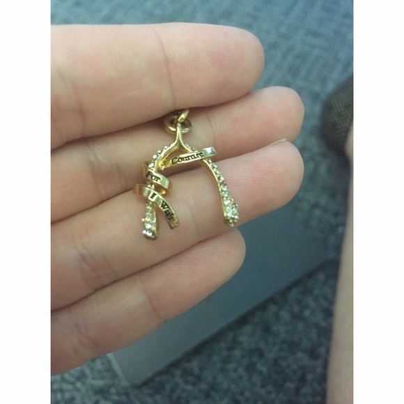 *REDUCED* JUICY COUTURE WISHBONE NECKLACE