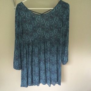 💥 SOLD 💥 PACSUN cross-back babydoll dress