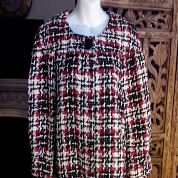 WD.NY jacket Tweed fabric