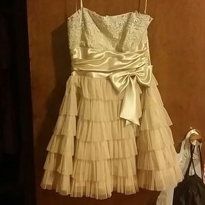 Formal Gold Dress