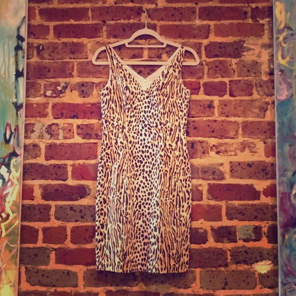Bloomingdale's Animal Print Dress