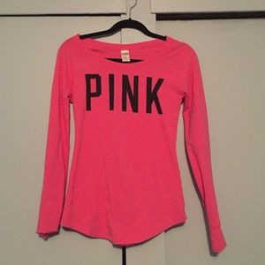 Pink long sleeve VS Pink shirt