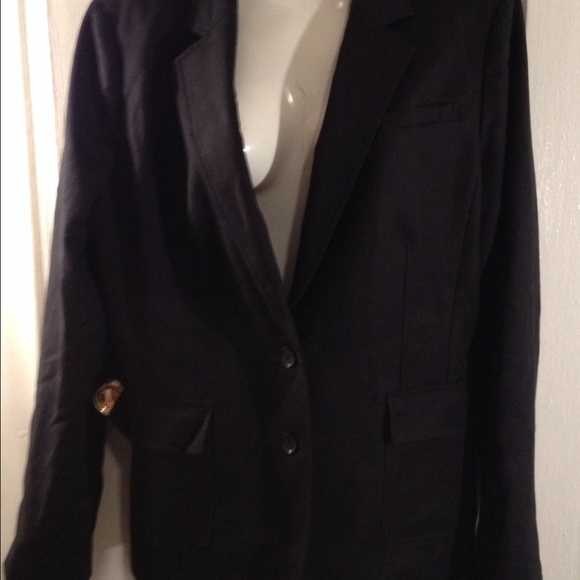 Banana Republic 2 button black blazer