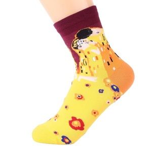 "The Kiss" Art Socks