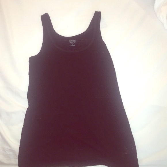 Lace Black Tank