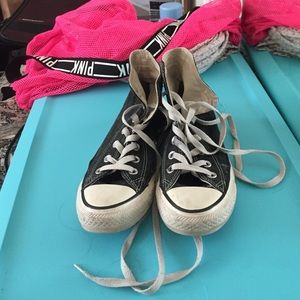 High Top Black Converse