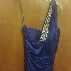 Formal one strap dress