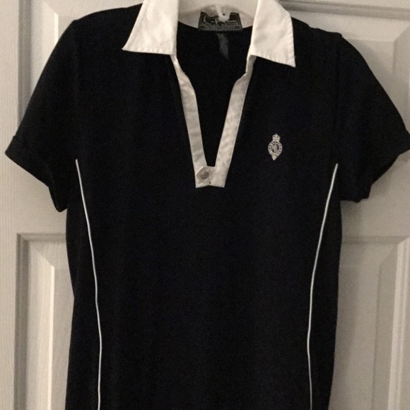 Navy blue Ralph Lauren polo dress women's M