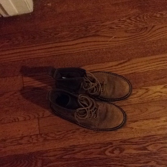 Army style combat boots - Picture 2 of 4