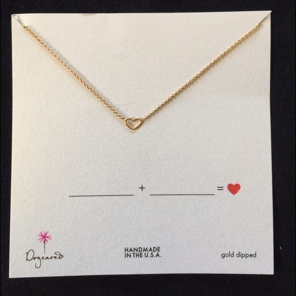 Dogeared Gold Dipped Necklace