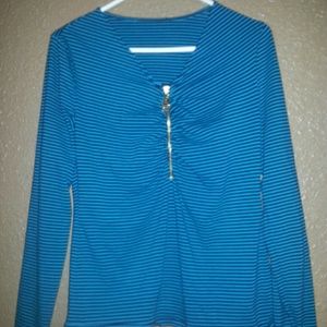 GREAT FOR WINTER!!!Blue and black MK longsleeve
