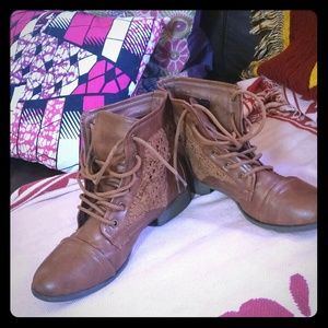Brown boots