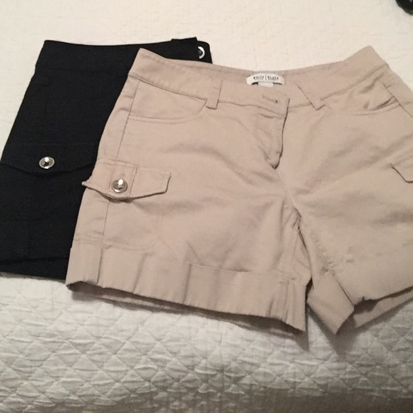 Black and Tan White House black market shorts