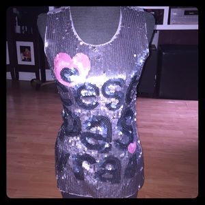 MNG Sequined Top