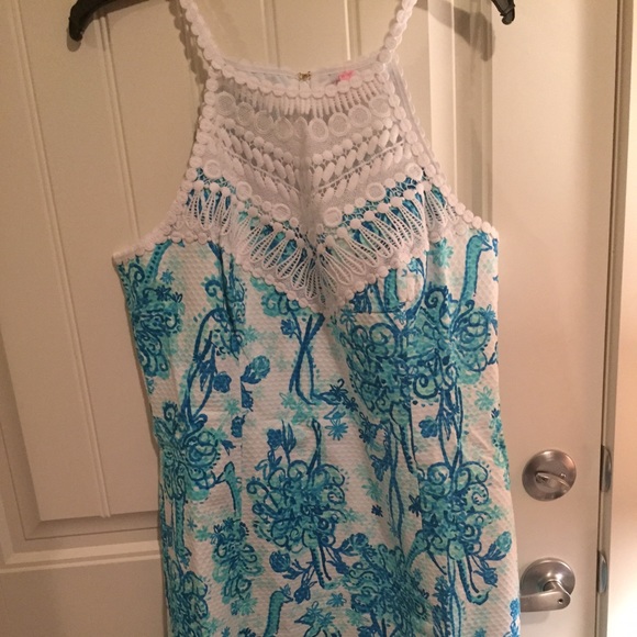 SOLD Lilly Pulitzer NWT pearl shift dress size 14
