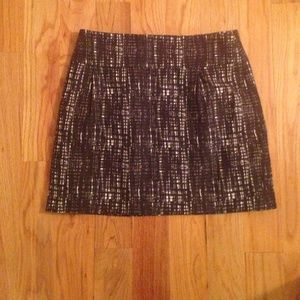 J crew patterned skirt