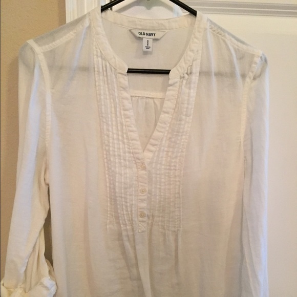 White long sleeve shirt