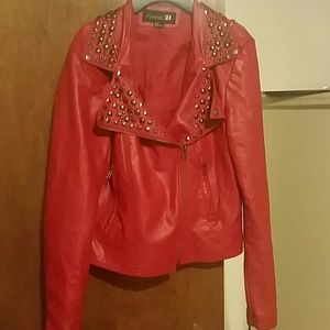 Red Leather Jacket