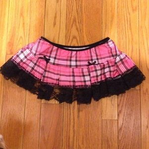 Plaid skirt