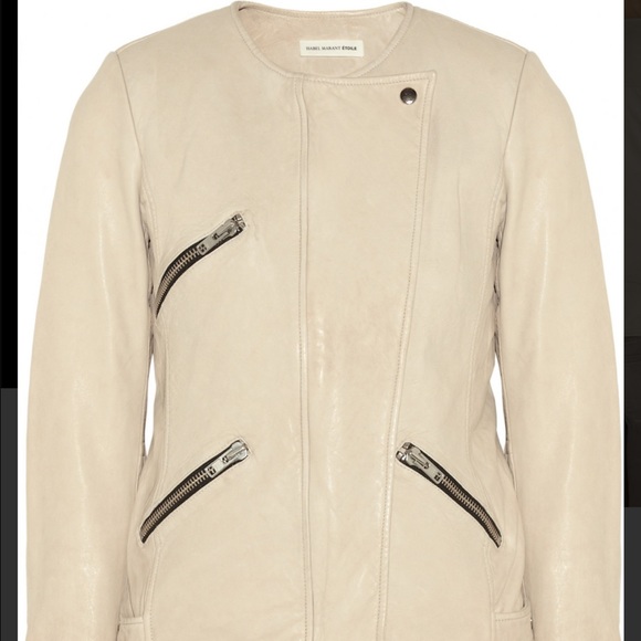 Isabel Marant Etoile Bradi leather jacket - Picture 4 of 4