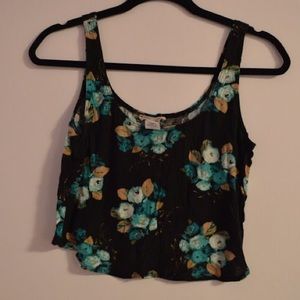 Floral crop top