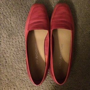 Enzo Angiolini Pink 2 Tone Flats