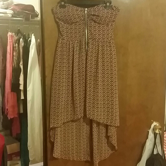 High low Floral dress